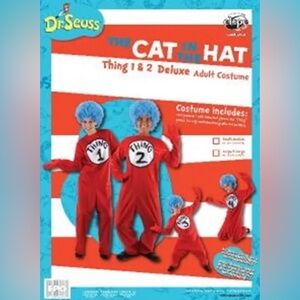 Dr. Seuss Red Thing 1 & 2 Deluxe Jumpsuit